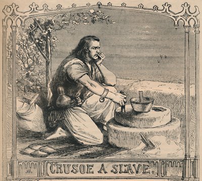 Crusoe ein Sklave, um 1870 von Unbekannt