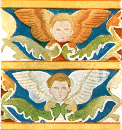 Dekoration in der Basilika des Heiligen Franziskus, Assisi, Italien, 1928 von Unbekannt