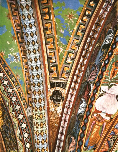 Dekoration in der Basilika des Heiligen Franziskus, Assisi, Italien, 1928 von Unbekannt