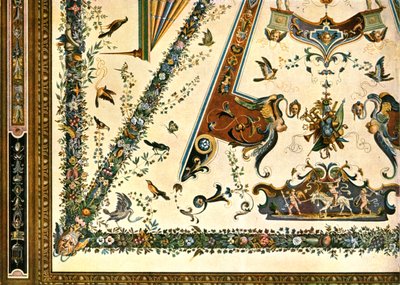 Dekoration in der Uffizien-Galerie, Florenz, Italien, 1928 von Unbekannt