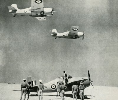 Wüstengeschwader - Flugzeuge der Fleet Air Arm während des Zweiten Weltkriegs, ca. 1943 von Unbekannt