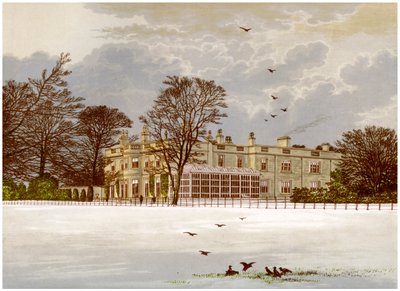 Ednaston Lodge, Derbyshire, Heim der Familie Kingdon von Unbekannt