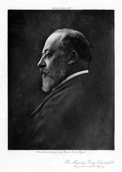 Edward VII, König des Vereinigten Königreichs Großbritannien und Irland, 1901-1910 von Unbekannt