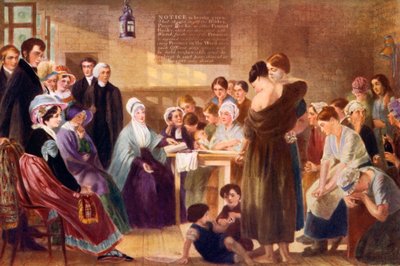 Elizabeth Fry besucht das Newgate-Gefängnis von Unbekannt