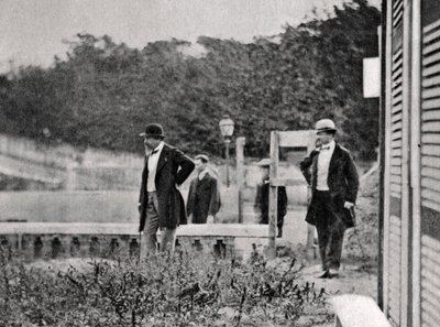 Kaiser Napoleon III. von Frankreich im Exil, Chislehurst, Kent von Unbekannt