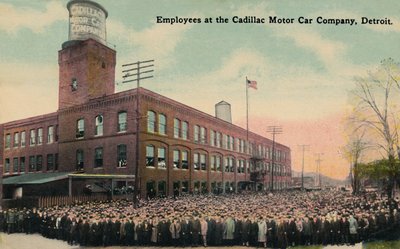 Mitarbeiter der Cadillac Motor Car Company, Detroit, ca. 1930er von Unbekannt