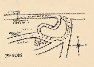 Epsom Rennbahn, 1940 von Unbekannt