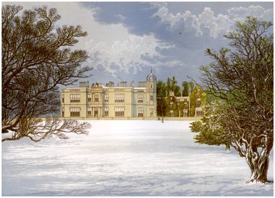 Eshton Hall, Yorkshire, Heimat von Baronet Wilson, ca. 1880 von Unbekannt
