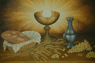 Eucharistie, Notre Dame de la Gorge, Frankreich von Unbekannt