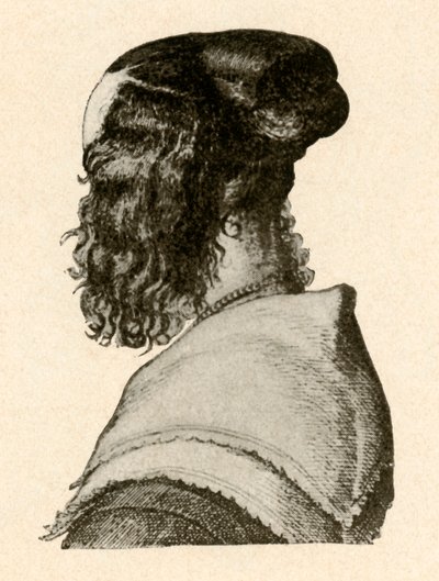 Modischer Haarstil, Regierungszeiten von Charles I und II von Unbekannt