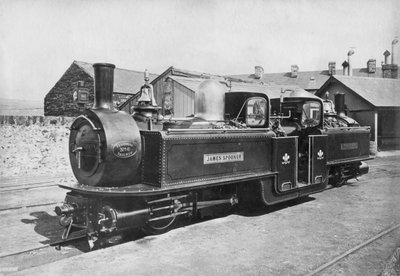 Ffestiniog Railway Dampflokomotive Nr. 8 James Spooner von Unbekannt