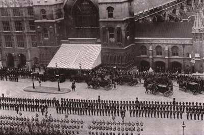 Trauerzug von König Edward VII., London, 20. Mai 1910 von Unbekannt
