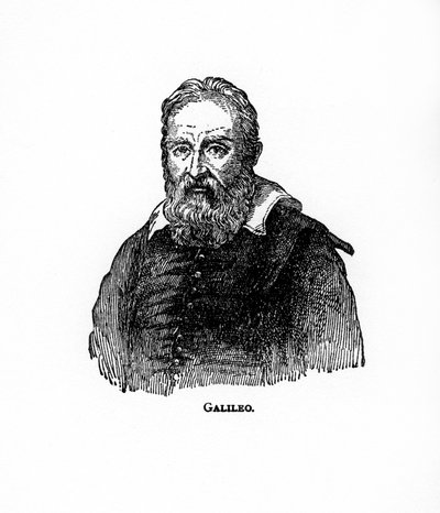 Galileo Galilei, italienischer Physiker, Astronom und Philosoph, 20. Jahrhundert von Unbekannt