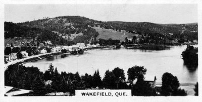 Gatineau-Tal, Wakefield, Quebec, Kanada, um 1920er Jahre von Unbekannt