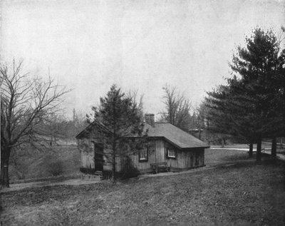General Grants Blockhütte, Fairmount Park, Philadelphia, USA, ca. 1900 von Unbekannt