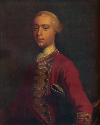 General James Wolfe 1727-1759 als junger Mann, 19. Jahrhundert von Unbekannt