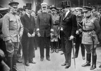 General Pershing kommt in Liverpool an, 8. Juni 1917, ca. 1920 von Unbekannt