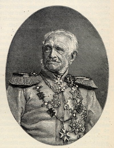 Generalfeldmarschall Friedrich Graf von Wrangel, 1784-1877 von Unbekannt