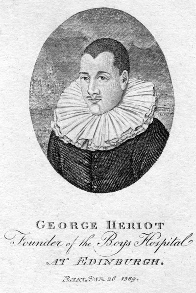 George Heriot 1563-1624, schottischer Goldschmied und Philanthrop, 1791 von Unbekannt