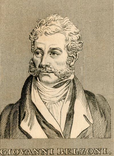 Giovanni Belzoni, 1778-1823, 1830 von Unbekannt