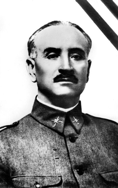 Gonzalo Quiepo de Llano, nationalistischer General im Spanischen Bürgerkrieg von Unbekannt