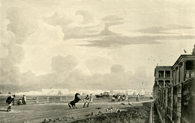 Regierungsgebäude, von Chowringhee, 1820 von Unbekannt