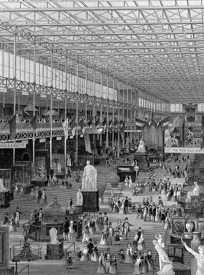 Große Ausstellung im Kristallpalast, Hyde Park, London, 1851 von Unbekannt
