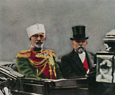 Großfürst Nikolai Nikolajewitsch und Poincaré, 1934 von Unbekannt