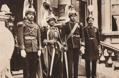 H.H. der Maharaja Bhim Shum Shere Jung Bahadur Rana, 1937 von Unbekannt