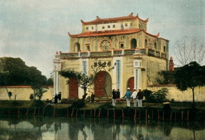 Hanoi. Pagode Du Kinh Luoc, Hanoi. Kinh Luoc Pagode, 1900 von Unbekannt