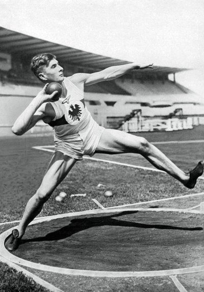 Hans Heinrich Sievert, deutscher Athlet von Unbekannt