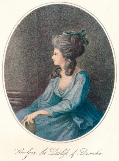 Ihre Gnaden die Herzogin von Devonshire, 18. Jahrhundert, 1904 von Unbekannt