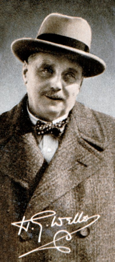 Herbert George HG Wells 1866-1946, englischer Schriftsteller, 1935 von Unbekannt