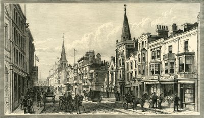 High Street, Southampton, 1898 von Unbekannt