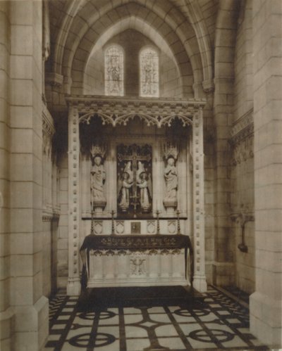 Heilig-Kreuz-Kapelle, Buckfast Abbey, spätes 19. - frühes 20. Jahrhundert von Unbekannt