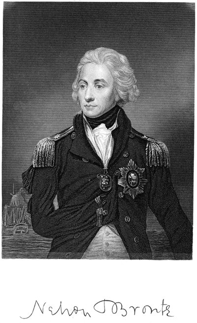 Horatio Nelson, 1. Viscount Nelson, englischer Marinekommandant von Unbekannt