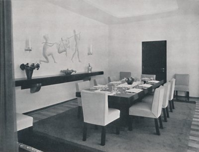 Haus in Bukarest - Das Esszimmer von Unbekannt