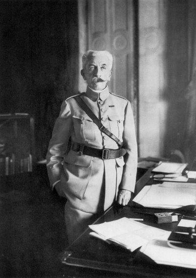Hubert Lyautey, französischer General des Ersten Weltkriegs und Kriegsminister, 1926 von Unbekannt