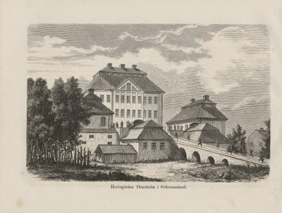Illustration aus dem Buch Nordiska taflor von unbekanntem Autor und veröffentlicht von Albert Bonnier von Unbekannt
