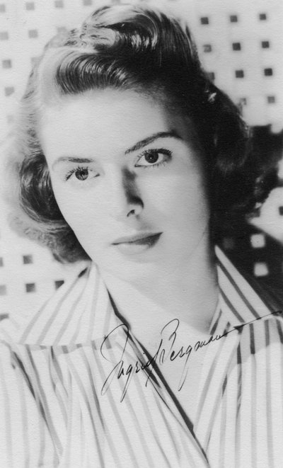 Ingrid Bergman, schwedische Schauspielerin, 1915-1982, ca. 1930er Jahre von Unbekannt