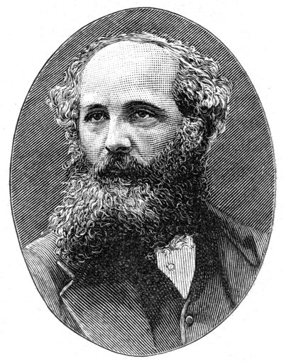 James Clerk Maxwell, schottischer theoretischer Physiker von Unbekannt
