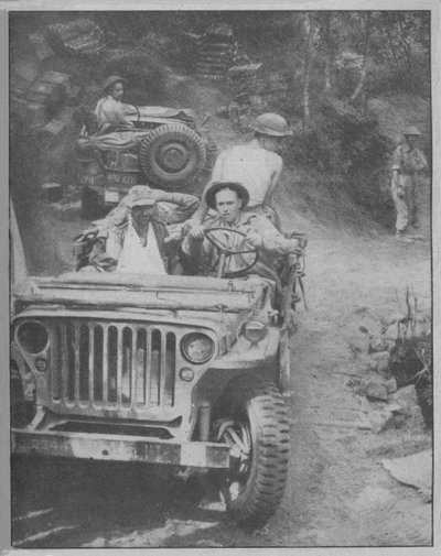 Jeep-umgebaute Ambulanz, 1943-44 von Unbekannt