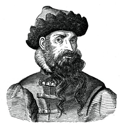 Johannes Gutenberg, deutscher Metallarbeiter und Erfinder, 16. Jahrhundert, 1870 von Unbekannt