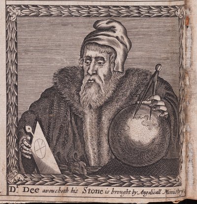 John Dee Aus: Die Ordnung der Inspirati, 1659 von Unbekannt