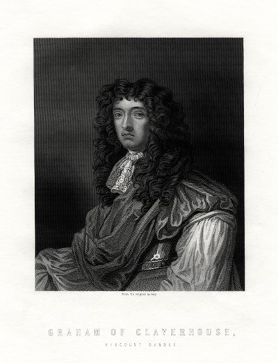 John Graham von Claverhouse, 1. Viscount Dundee ca. 1648-1689, 19. Jahrhundert von Unbekannt