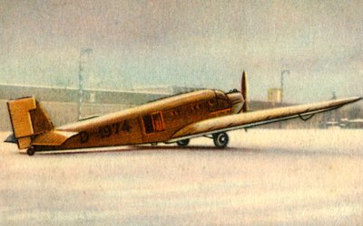 Junkers Ju 52 Flugzeug von Unbekannt