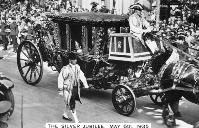 Silbernes Jubiläum von König George V, London, 6. Mai 1935 von Unbekannt
