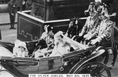 Silbernes Jubiläum von König Georg V., London, 6. Mai 1935 von Unbekannt