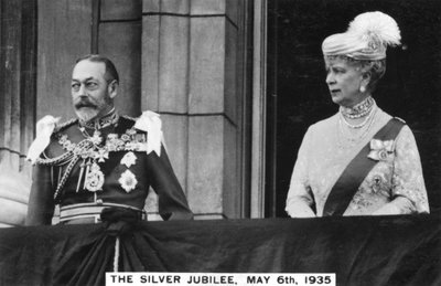 Silbernes Jubiläum von König Georg V., London, 6. Mai 1935 von Unbekannt
