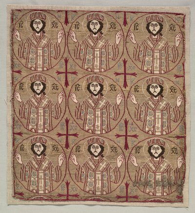 Lampas mit Rundbildern des Christus in segnender Pose, 1550-1650 von Unbekannt